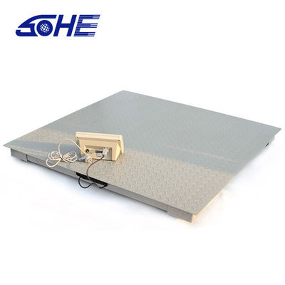 Support OEM personnalisé Échelle électronique de sol industrielle sans fil avec cellule de charge de haute précision
