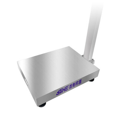 SH2100-A8P Échelle de table haute précision et affichage LED 50cm*60cm Taille pour la pesée/impression