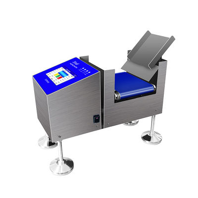 Machine d'inspection automatique avec pièces en acier inoxydable SUS bleu