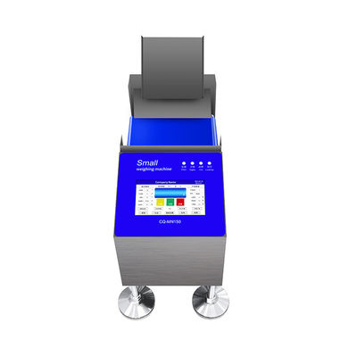 Machine d'inspection automatique avec pièces en acier inoxydable SUS bleu