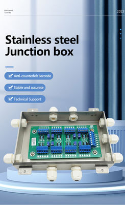 Conception adéquate de la boîte de jonction en acier inoxydable SOHE pour l'échelle de pesage à 5 trous en extérieur