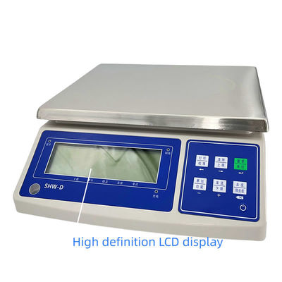 3/6/15/30kg Balances électroniques de haute précision avec écran LCD et support OEM personnalisé