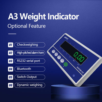SOHE A3C Indicateur d'impression/indicateur de pesage du compteur Sensor de l'instrument Affichage avec alimentation CA/CA