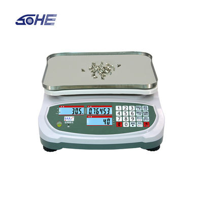 Écran LCD ABS SOHE 2024 pour l'industrie Balance de la table de pesée AC220V