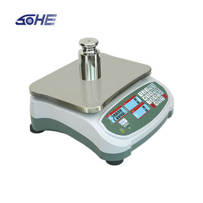 Écran LCD ABS SOHE 2024 pour l'industrie Balance de la table de pesée AC220V