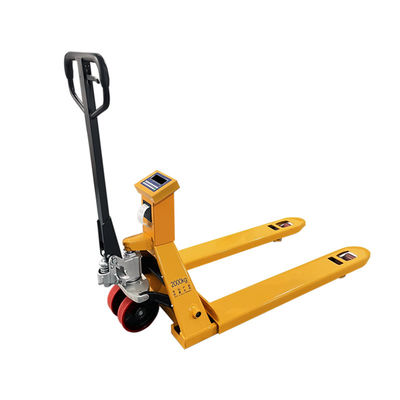 Chauffe-eau à fourchette de largeur de lipolyte jaune SOHE SCS Impression Pesage chariot élévateur pour balances à étiquette haute