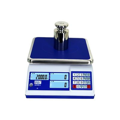 30 kg portée maximale affichage LCD Balance de table de comptage conventionnelle pour la pesée industrielle