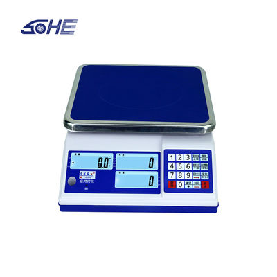 30 kg portée maximale affichage LCD Balance de table de comptage conventionnelle pour la pesée industrielle