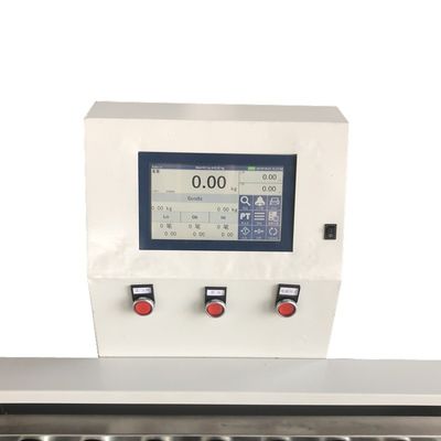 L'écran LED/LCD supporté par l'OEM est équipé d'une balance de contrôle à rouleaux pour la pesée dynamique