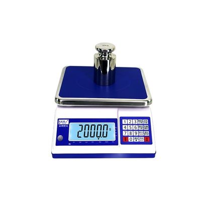 Balance classique de la table de pesée LCD multifonctionnelle de précision 30000 avec écran LCD