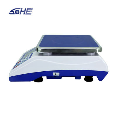 Balance classique de la table de pesée LCD multifonctionnelle de précision 30000 avec écran LCD