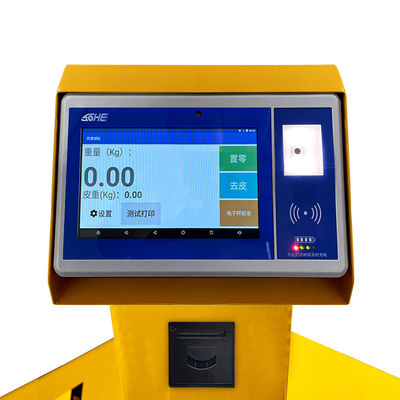 SOHE Balances de chariot élévateur à fourche intelligentes Android Système d'impression d'étiquette et de pesage de petits billets