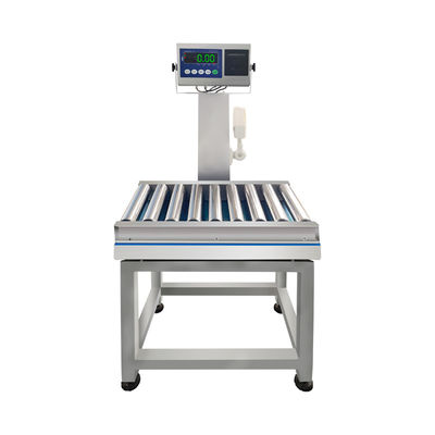 Balanceuse de contrôle alimentaire de haute précision 15-500 kg 580*800 mm avec convoyeur en acier inoxydable