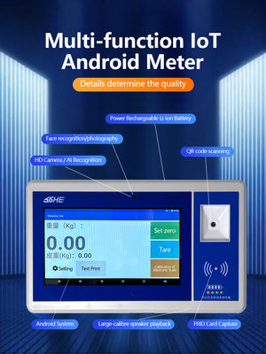 Une caméra Android de 7 pouces avec un indicateur de poids et un écran LED de SOHE.