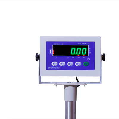 Échelle industrielle entièrement métallique bleue avec une grande précision et des options personnalisables 50cm*60cm