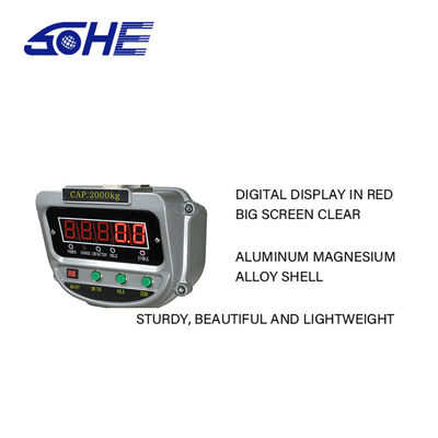 Affichage LCD LED Échelle de grue pratique et légère 2t avec support OEM personnalisé