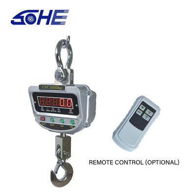 Appui personnalisé à l'échelle numérique suspendue 1t avec télécommande et écran LCD LED