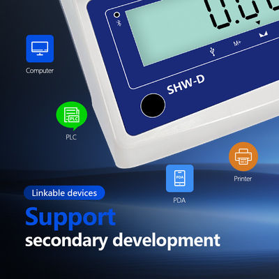 Écran LCD multifonctions personnalisable Balances industrielles avec une précision de 30000