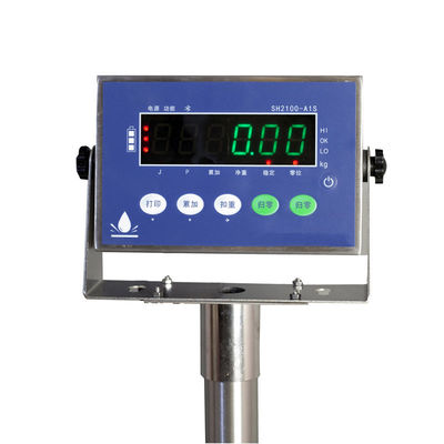 Plateforme en acier inoxydable SH2100-A1S imperméable à l'eau échelle 150 kg pour le poids et la fonction