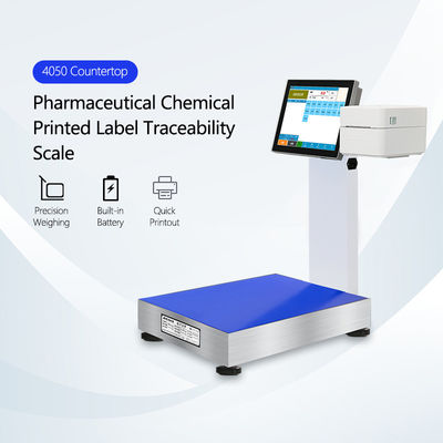 Display LCD Dispositif d'impression d'étiquettes chimiques pharmaceutiques pour une taille de table de 400 mm*500 mm
