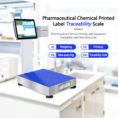 Display LCD Dispositif d'impression d'étiquettes chimiques pharmaceutiques pour une taille de table de 400 mm*500 mm