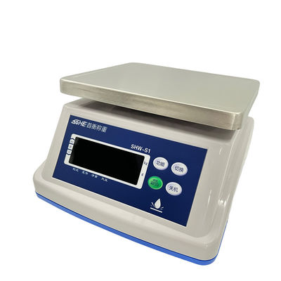 Prise en charge de la personnalisation OBM Balance numérique de pesée de 6 kg pour le comptage des fruits de mer et des aliments