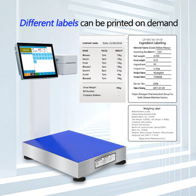 Display LCD Dispositif d'impression d'étiquettes chimiques pharmaceutiques pour une taille de table de 400 mm*500 mm