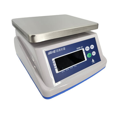 Prise en charge de la personnalisation OBM Balance numérique de pesée de 6 kg pour le comptage des fruits de mer et des aliments