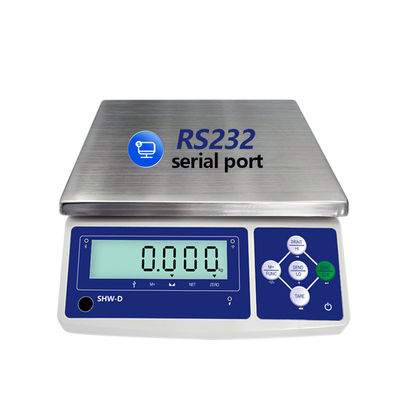Balance électronique multifonctionnelle de 15 kg avec écran LCD et support OBM