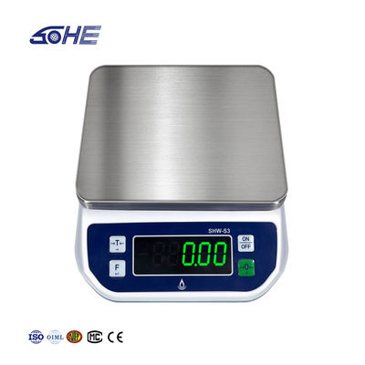 1.5KG Échelle imperméable en acier inoxydable ABS haute précision pour la cuisson et la cuisson SOHES3