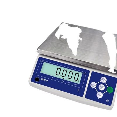 ABS SHWDL-3KG Bluetooth Support ERP Logiciel affichage LCD alimentation en courant alternatif 226mm*295mm