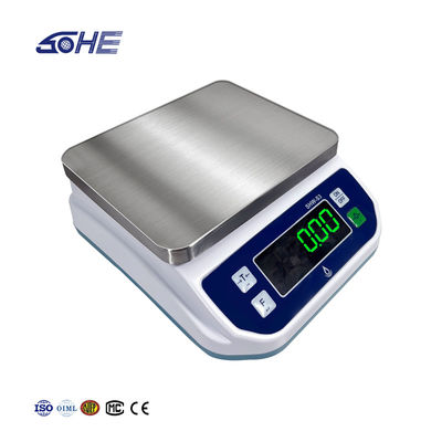 SOHES3 1.5KG Échelle imperméable en acier inoxydable ABS haute précision pour la transformation des aliments