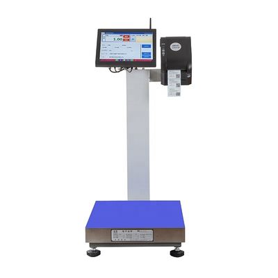 Écran de bureau de 15 pouces SOHE 2024 15-200kg Processus de viande de porc et de bœuf Étiquette d'affichage LCD