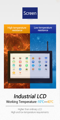 Type d'écran LCD 15-100 kg Maximum de gamme Android Étiquette d'impression échelle pour le transformation du porc et du bœuf