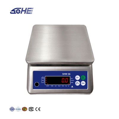 Affichage LED haute précision SOHE S6 Échelle de table imperméable pour les applications industrielles