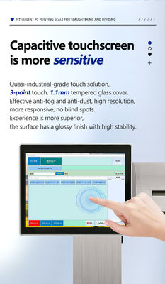 Échelle intelligente entièrement imperméable à l'eau 30 kg avec conception plug-in et impression d'étiquette