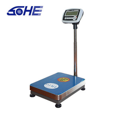 Affichage LCD LED 60 kg Échelle de plateforme portable pour un mouvement facile et un support personnalisé