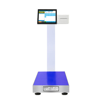 Échelle tactile en acier inoxydable de 500 kg pour un écran Android intelligent