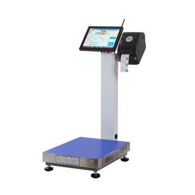 Échelle tactile en acier inoxydable de 500 kg pour un écran Android intelligent