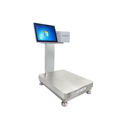 Taille de table de 30 cm * 40 cm Simple étanche échelle intelligente avec batterie intégrée