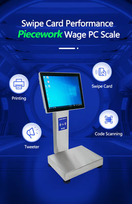 Niveau III de précision de la balance de pièce de carte intelligente avec conception multifonctionnelle avancée