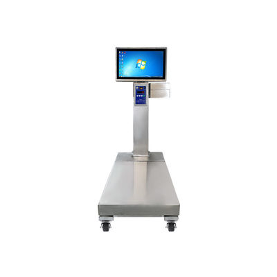 Plateforme d'étiquetage personnalisable avec une capacité de poids de 500 kg et une imprimante thermique de 80 mm