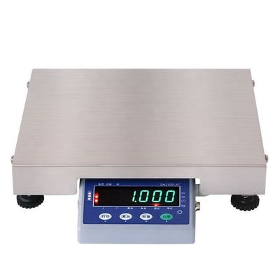 Tableau de poids en acier inoxydable industriel imperméable à l' eau 15 kg 2 g pour une puissance de 240 V