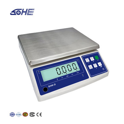 SOHE WD 3KG Balance industrielle avec écran LCD et puissance AC220V/50HZ