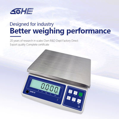 SOHE WD 3KG Balance industrielle avec écran LCD et puissance AC220V/50HZ