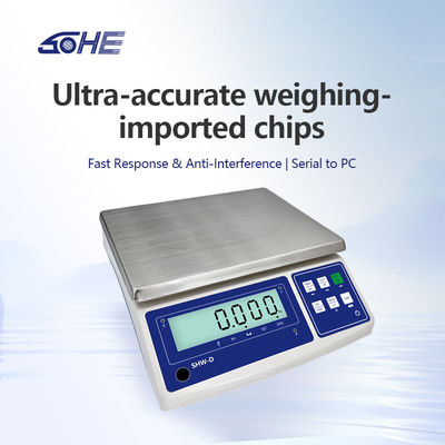 SOHE WD 3KG Balance industrielle avec écran LCD et puissance AC220V/50HZ