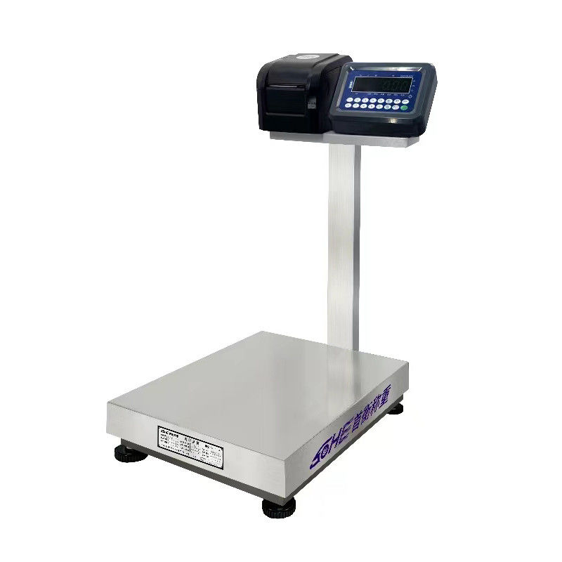 SH2100-A8P Échelle de table haute précision et affichage LED 50cm*60cm Taille pour la pesée/impression