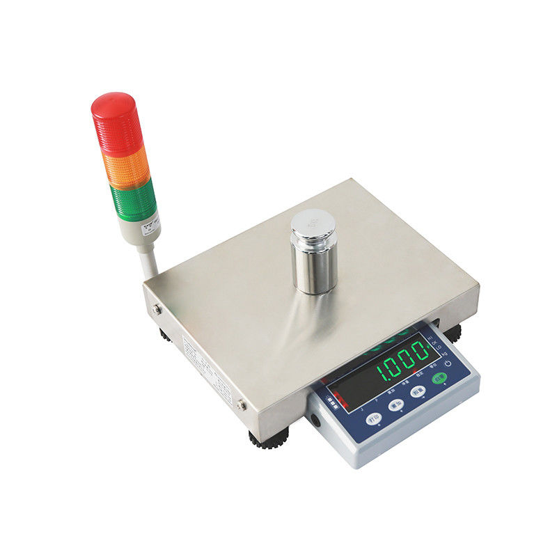 Balance industrielle 3 kg Alarme à trois couleurs avec méthode de communication Bluetooth
