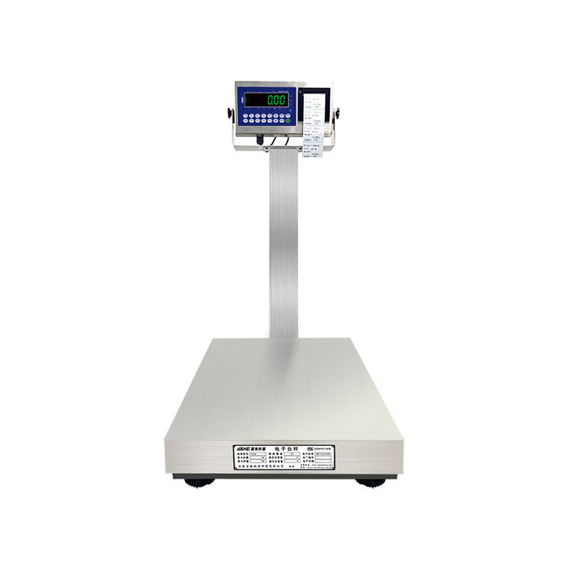 200 Capacité de produit 500 kg Balances en acier inoxydable entièrement avec affichage LED et personnalisation
