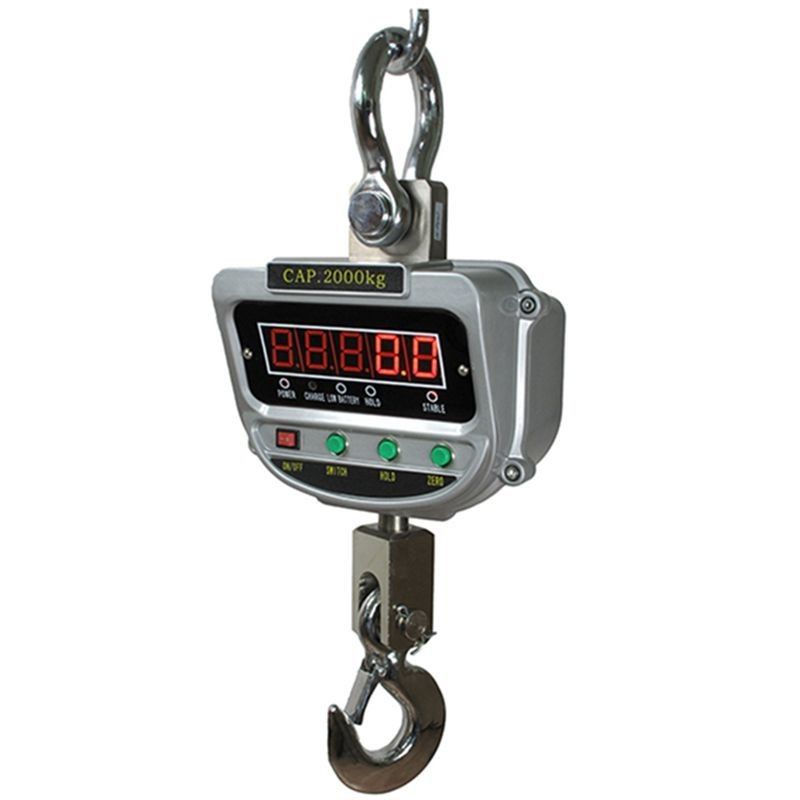 110V-220V Affichage LED haute précision Balance en alliage d'aluminium Balances à crochets principales pour le support OEM